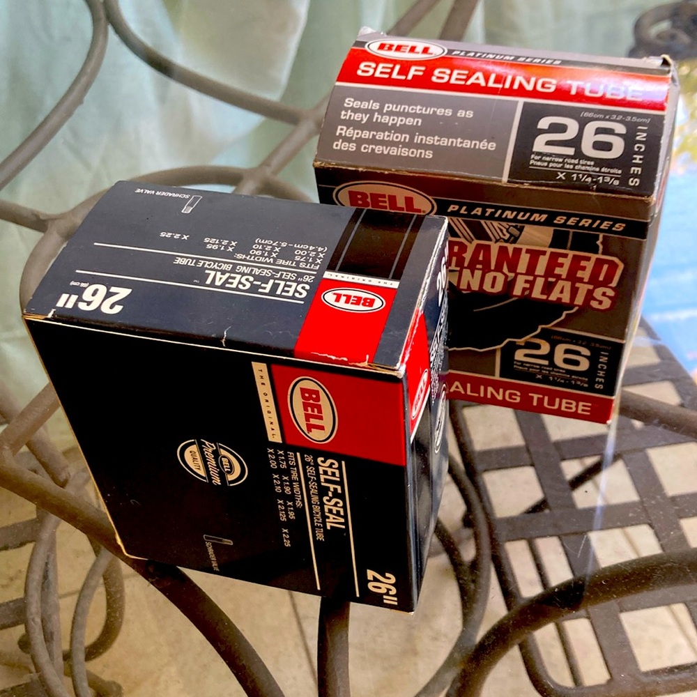 New 26” bike tubes - Bell